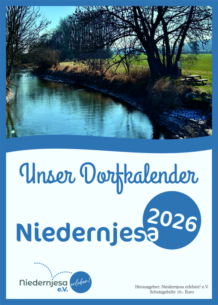 Fotokalender Niedernjesa 2026 DECKBLATT
